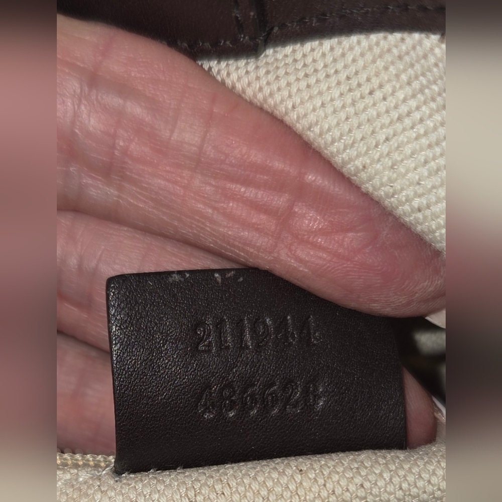 Gucci Guccissima Sukey Brown Shoulder Bag With Wallet. C.O.A - Picture 16 of 16